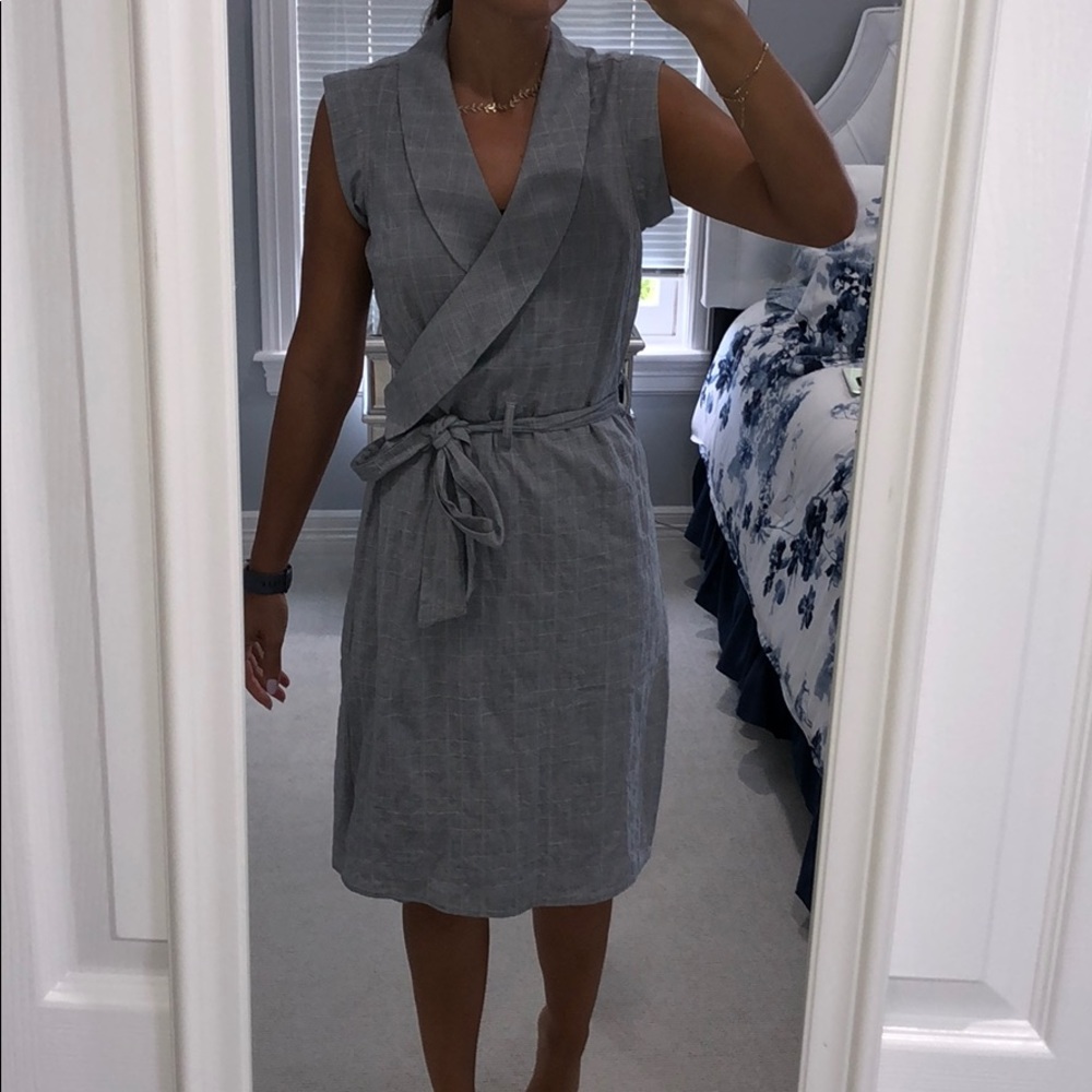 TYLHO cotton wrap dress xs